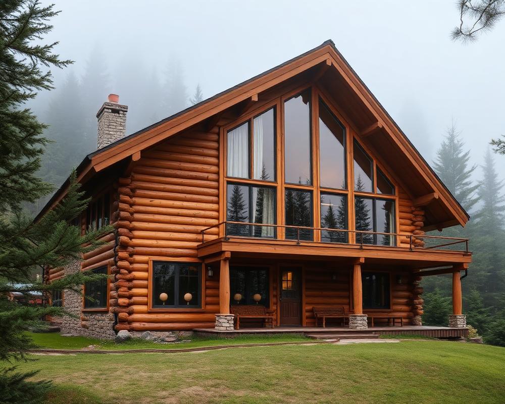 Pine Forest Mountain Cabin