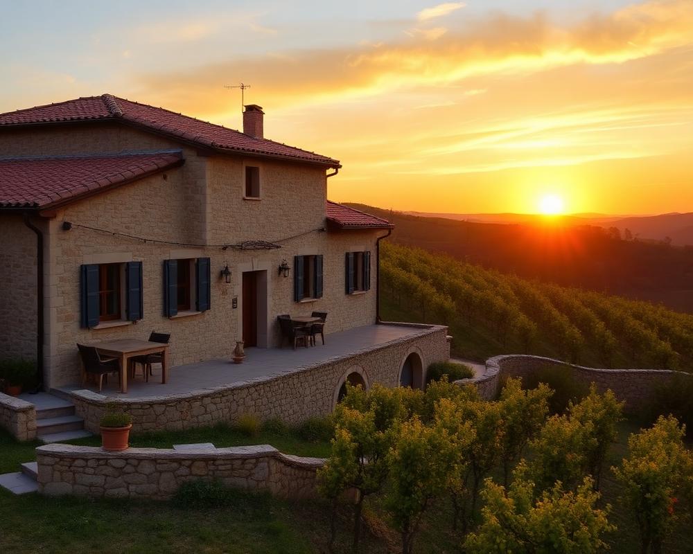 Vineyard Stone Farmhouse